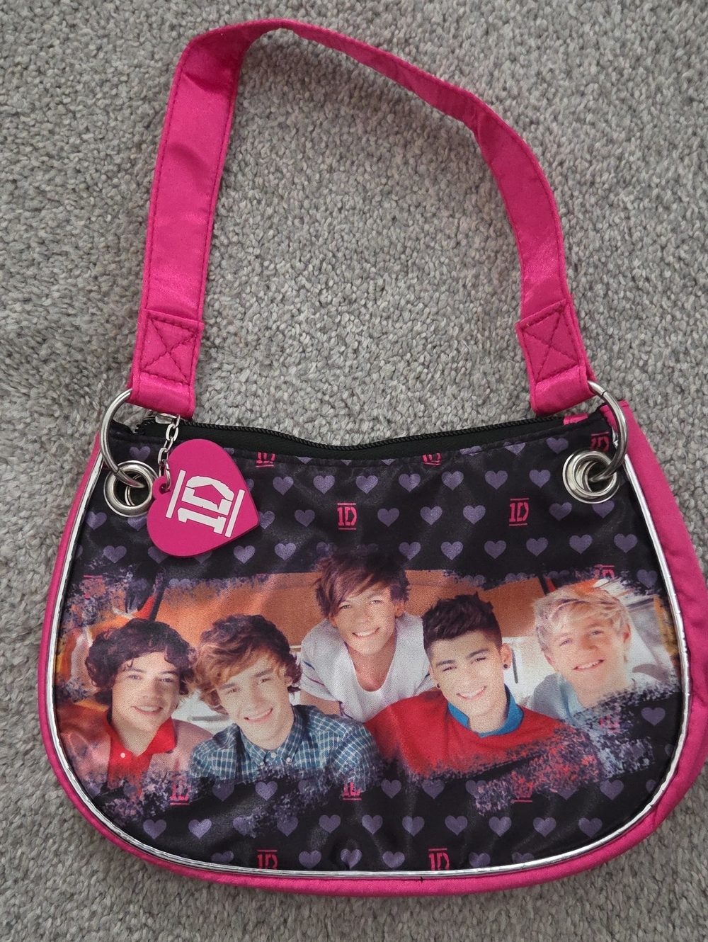1D | One Directon Hot Pink Shoulder Bag